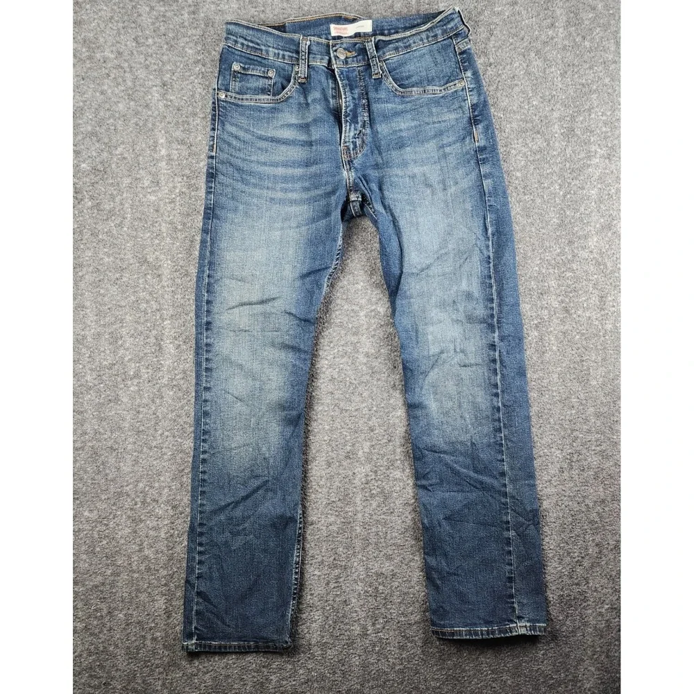 Signature by Levi Strauss & Co. Straight Jeans Mens 29x30 Blue Medium Wash 58988